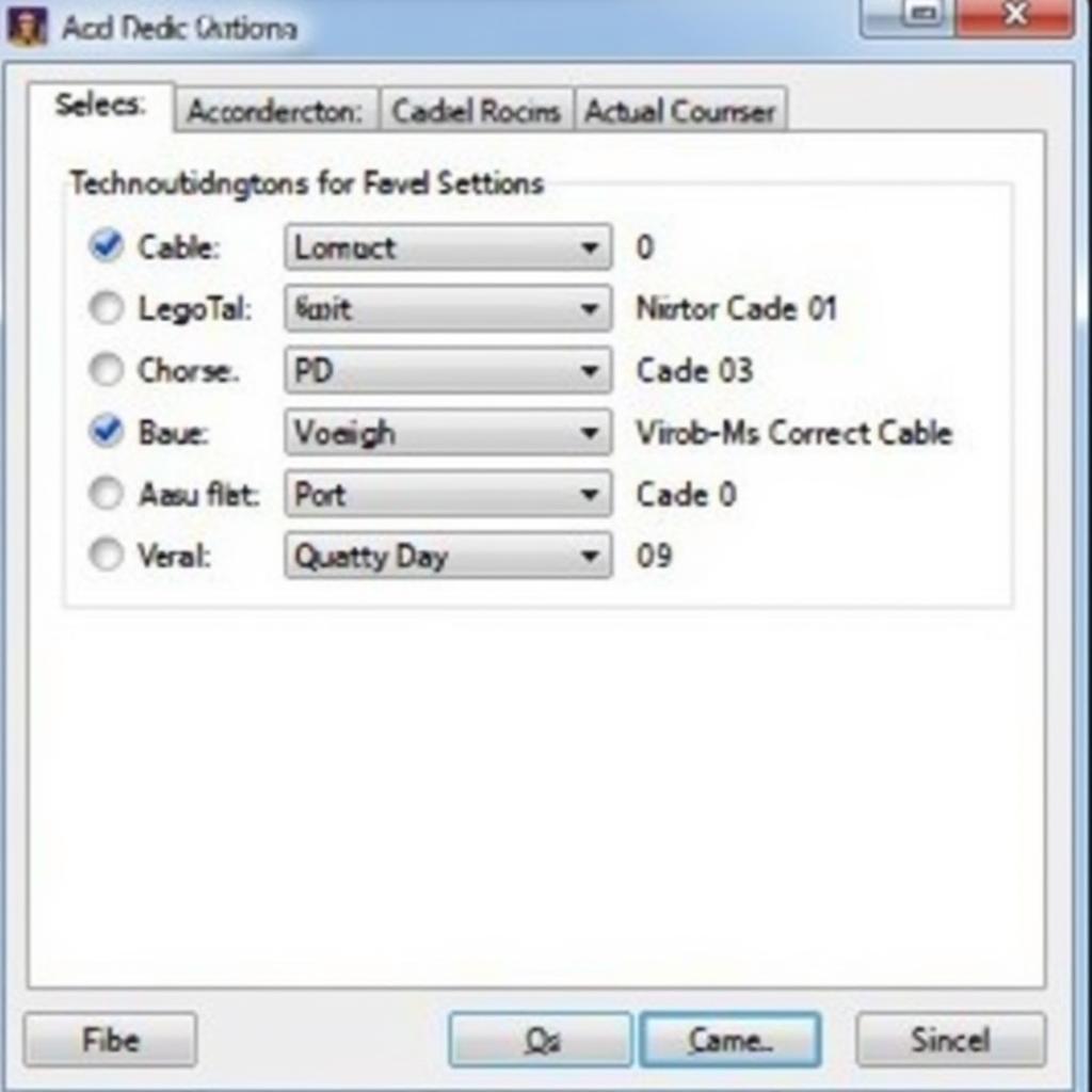 VCDS Software Settings Configuration