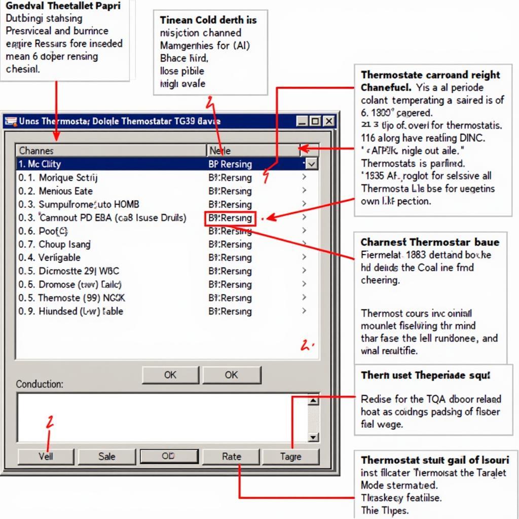 VCDS Screenshot Showing Thermostat Readings