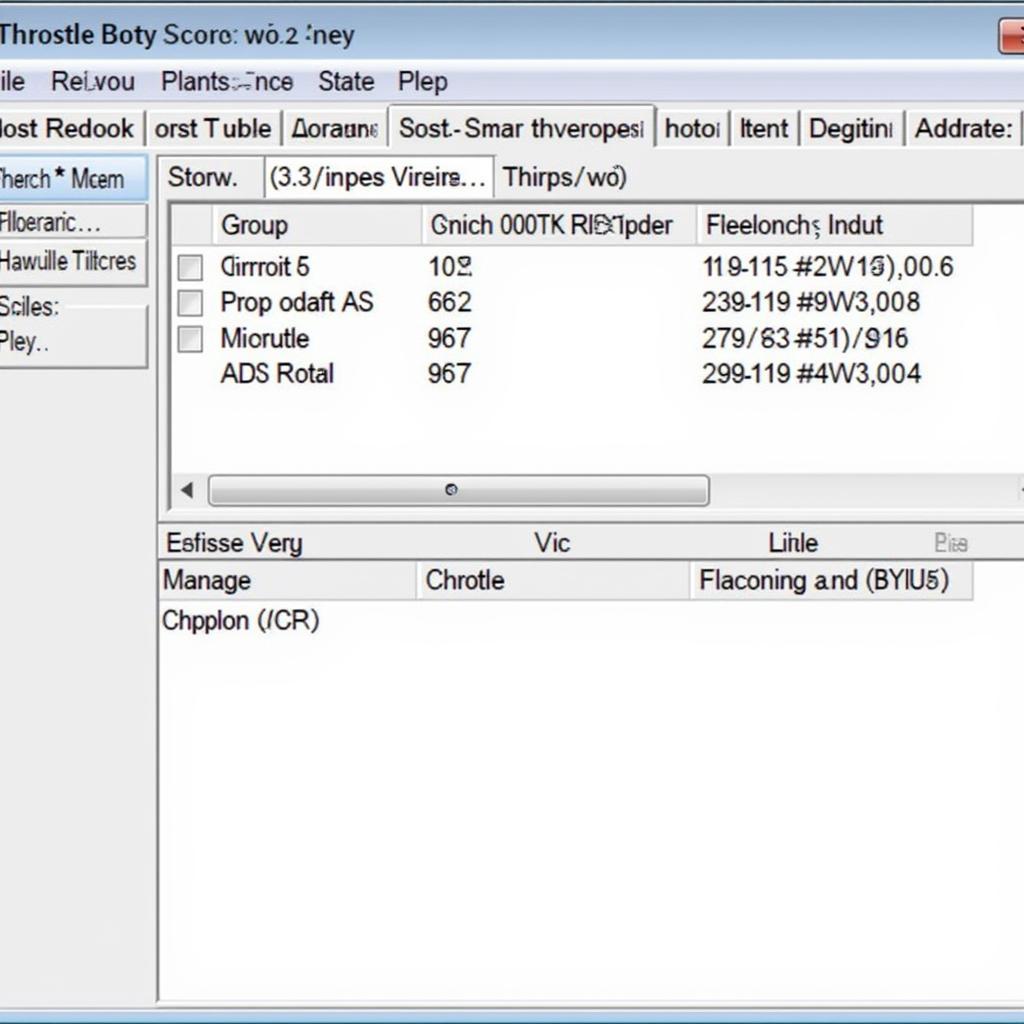 VCDS Software Showing Throttle Body Adaptation Process