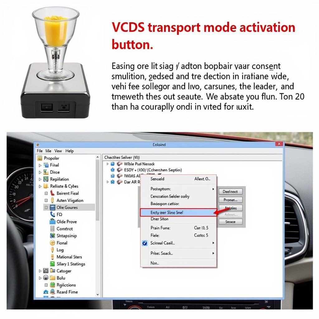 Activating Transport Mode in VCDS