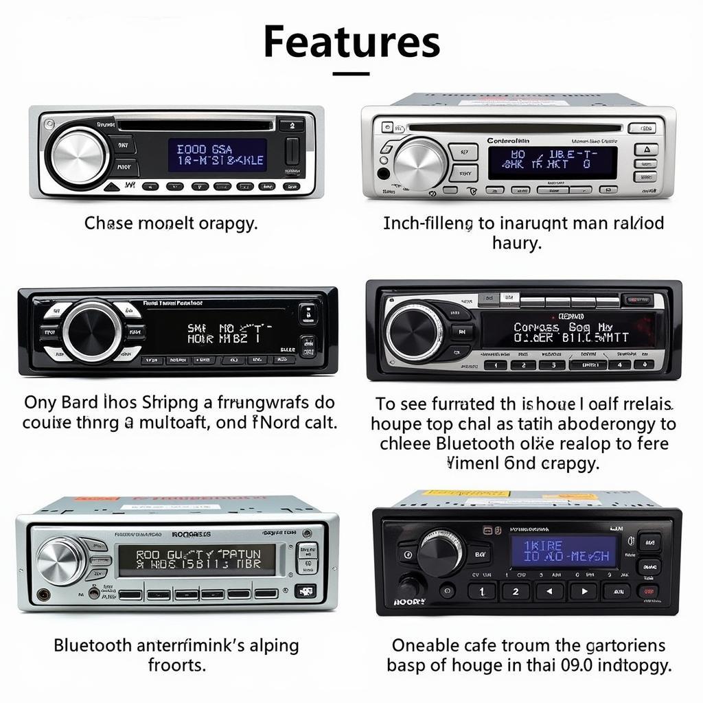 Vintage Bluetooth Car Radio Options for 1996 F250