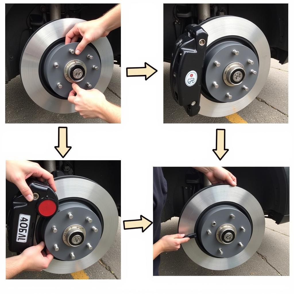 VW Golf Mk4 Brake Pad Replacement