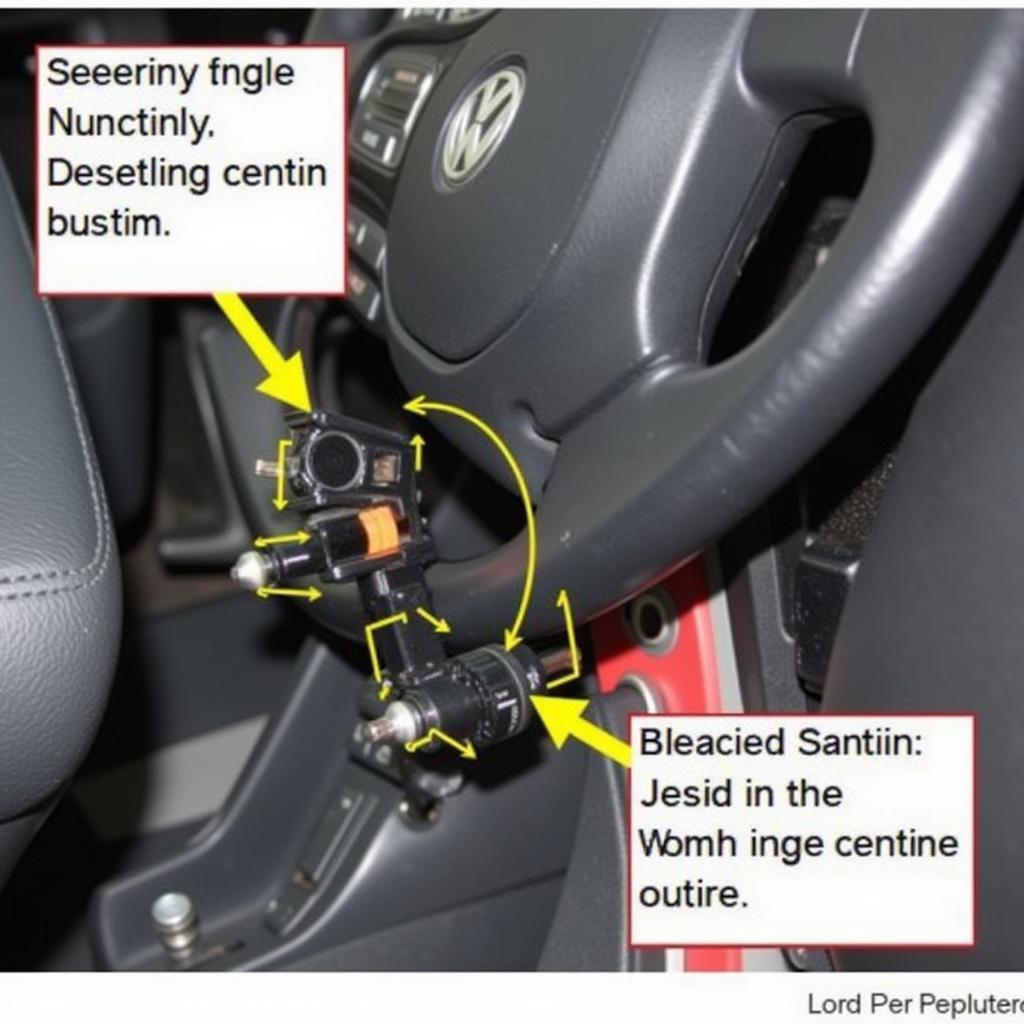 VW Steering Angle Sensor Location