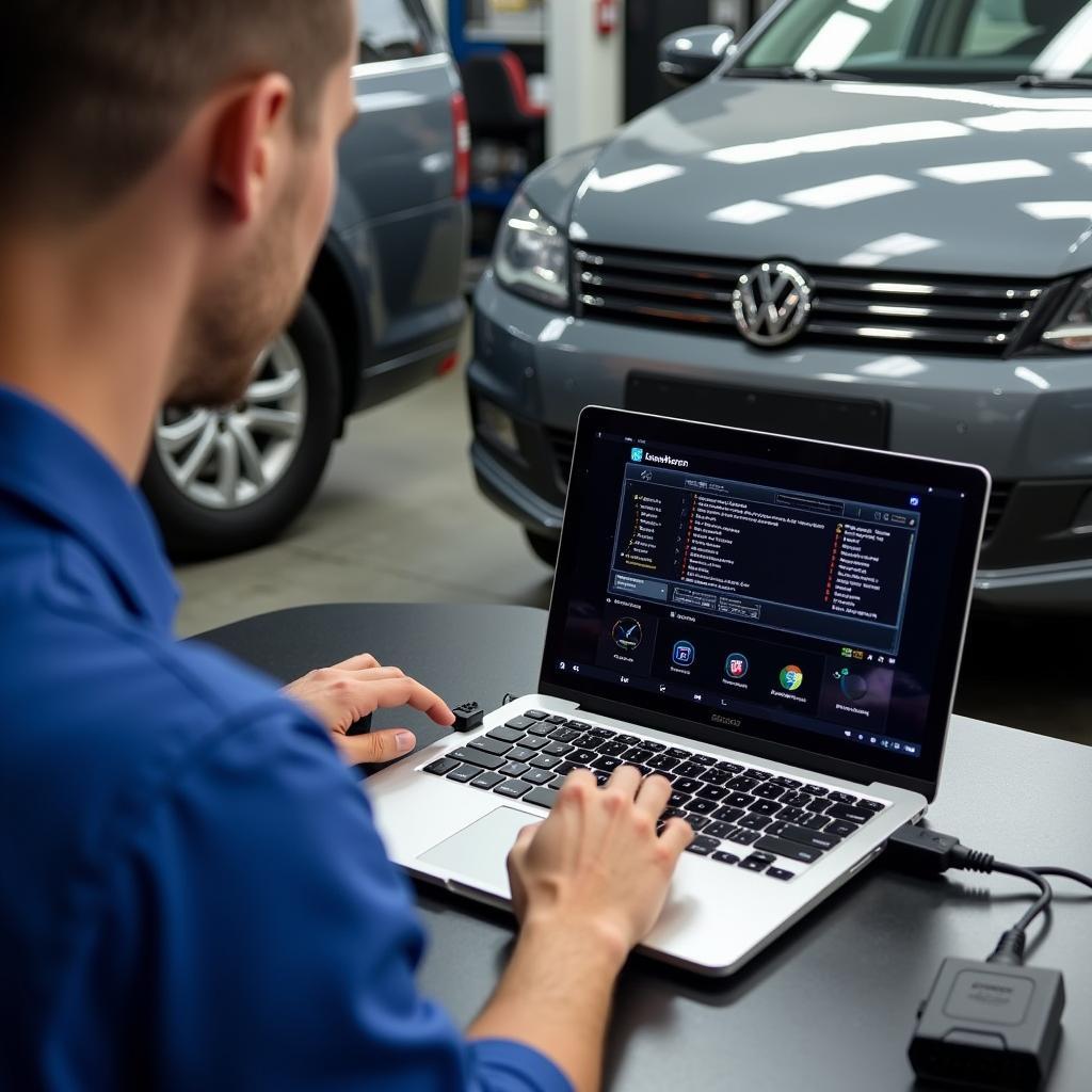 Performing Remote Diagnostics on a VW Touran