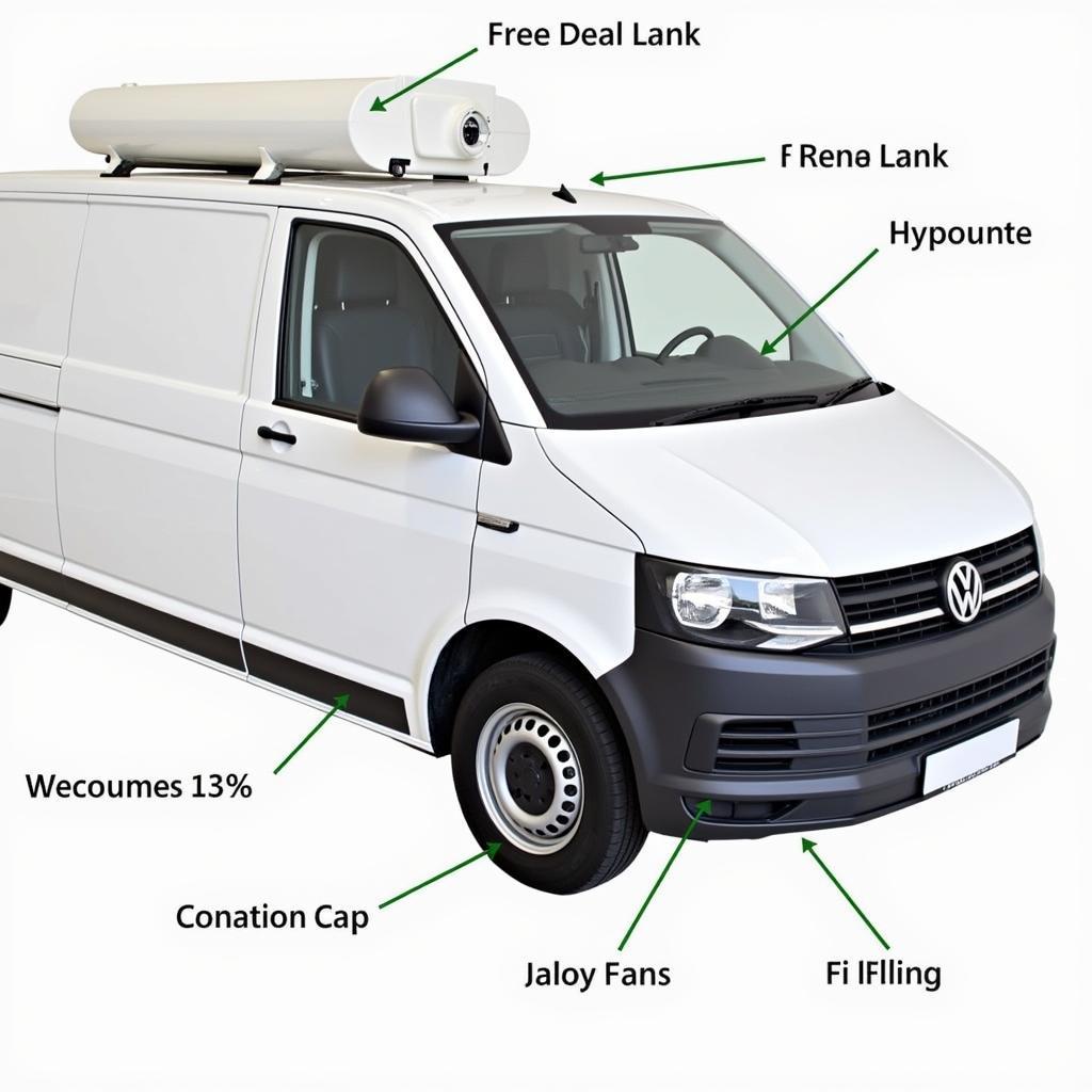 VW Transporter T6 AdBlue Tank Location