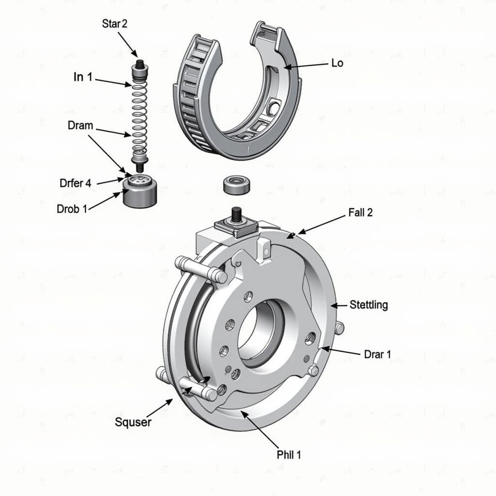 Warner Electric FB-650 90V Brake Mechanical Components