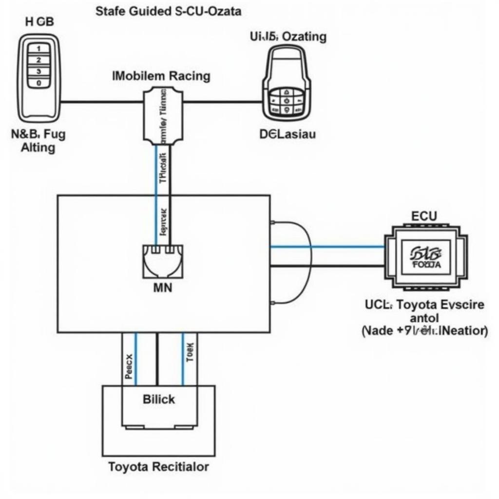 2003 Toyota Tundra Anti-Theft System Components Diagram