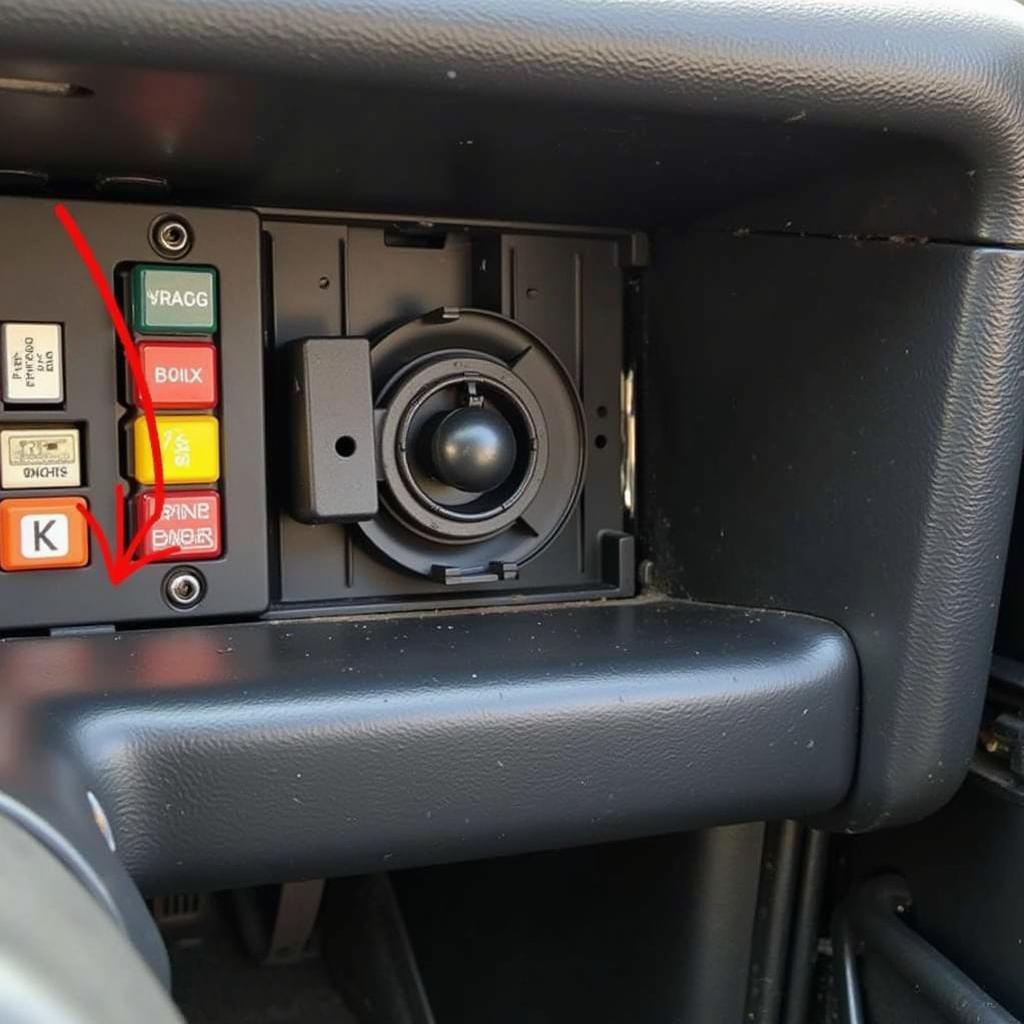 1987 Porsche 944 Diagnostic Port Location Under Dash