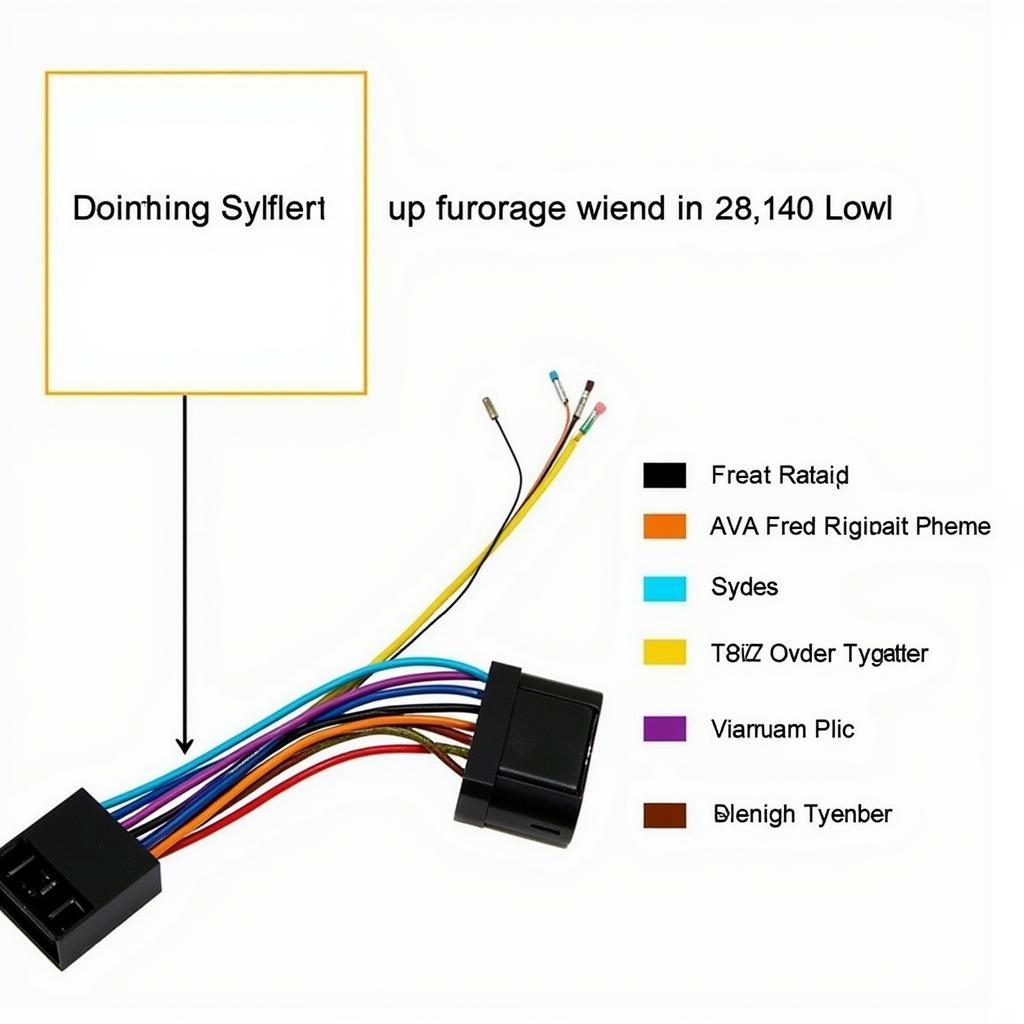 Wiring Harness Adapter for 2002 Infiniti I35