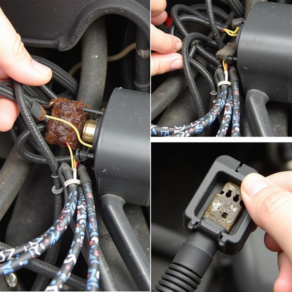 Inspecting the Wiring Harness of a 2002 Mercury Sable's Anti-Theft System