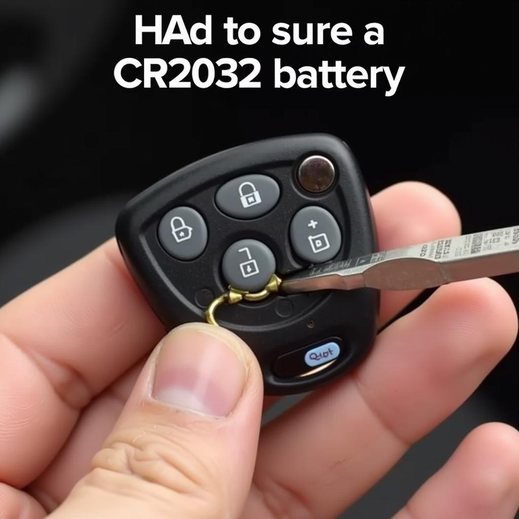 Replacing the Battery in a 2010 Honda Civic Key Fob