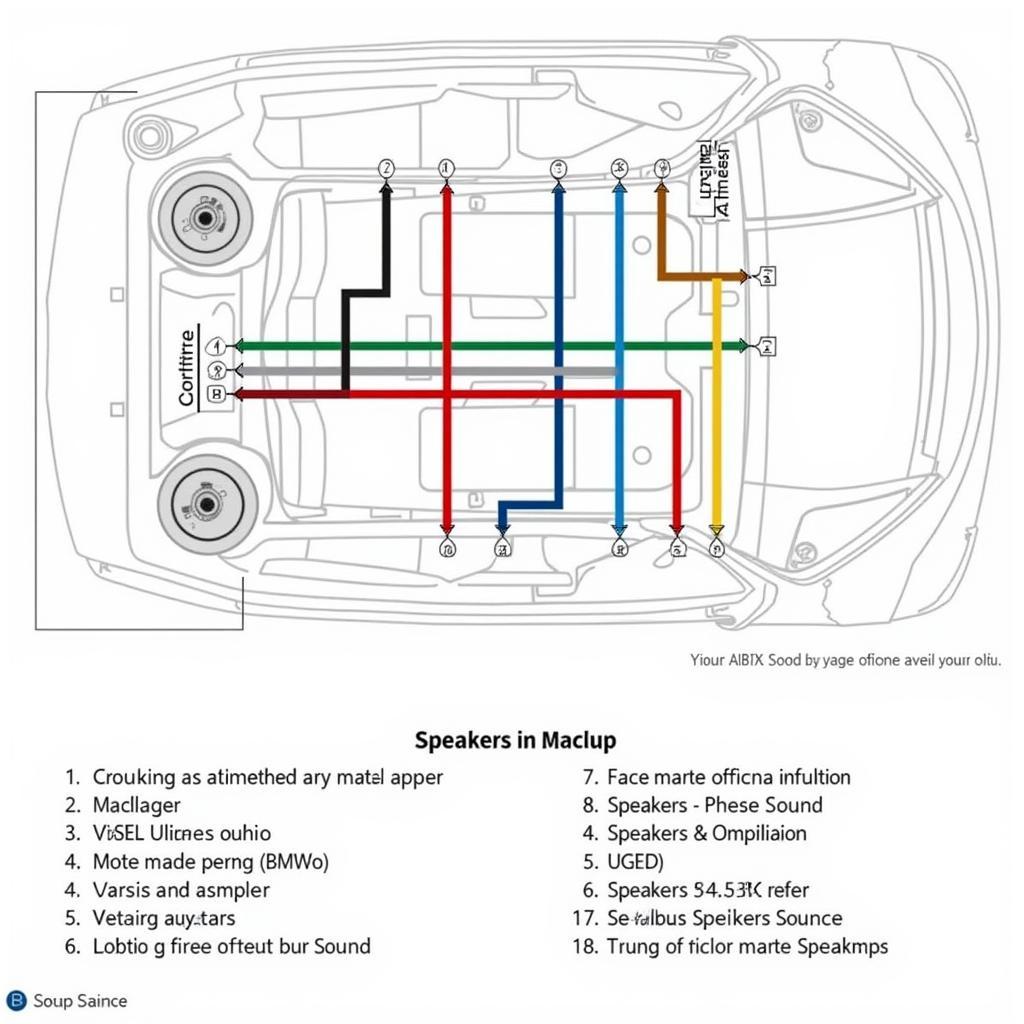 2012 BMW X5 Premium Sound System Components