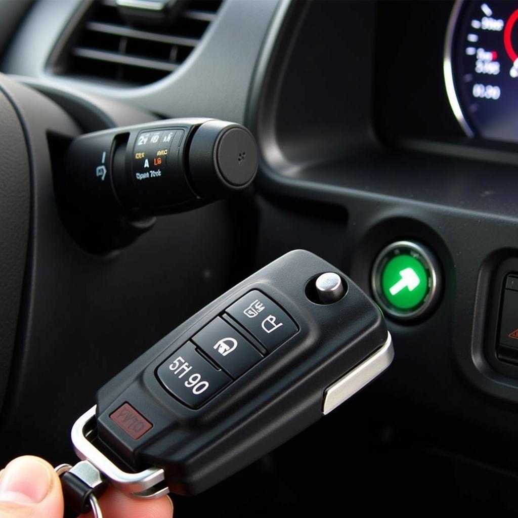 2012 Honda Fit Immobilizer Key with Transponder Chip