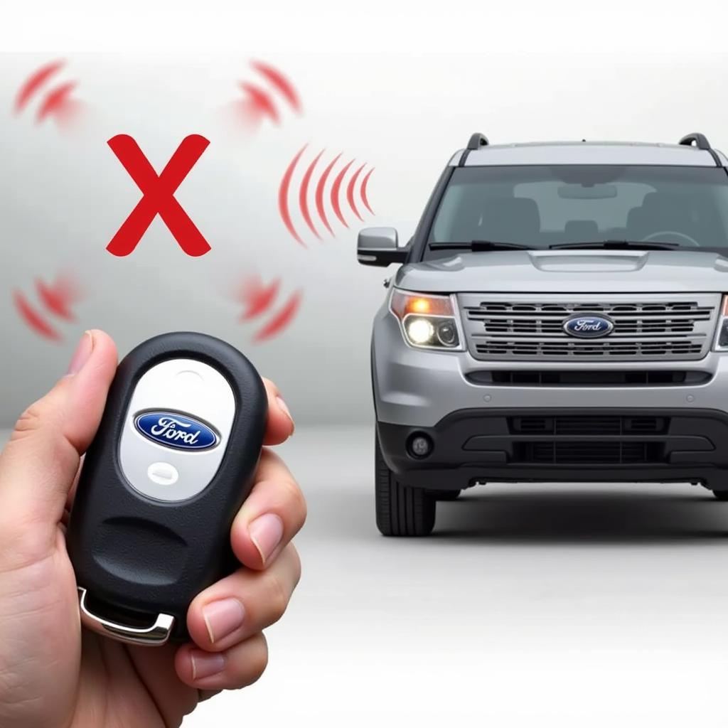 Ford Explorer Key Fob Decreased Range