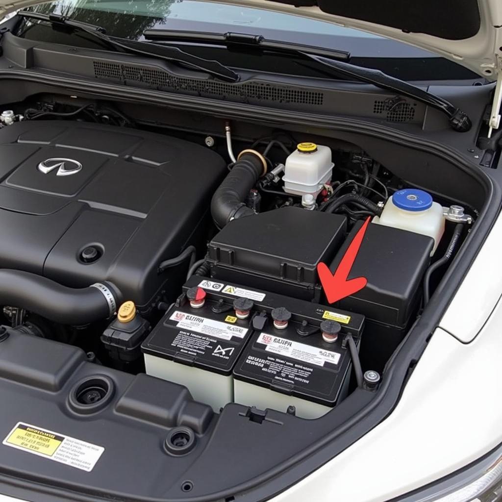 2019 Infiniti QX80 Battery Location: A Detailed View