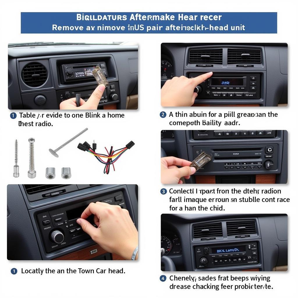 1994 Lincoln Town Car Radio Removal and Installation Process