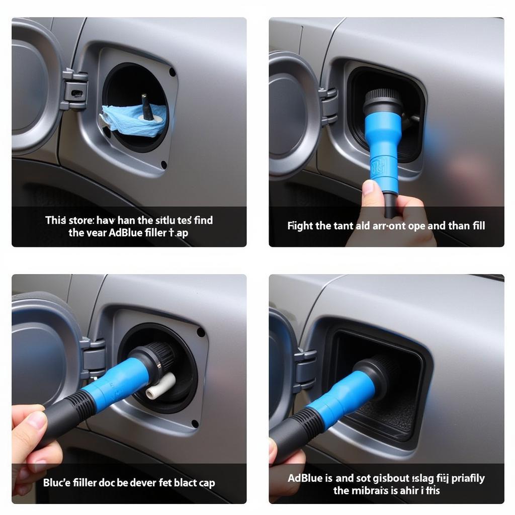 AdBlue Refilling Procedure on Porsche Cayenne