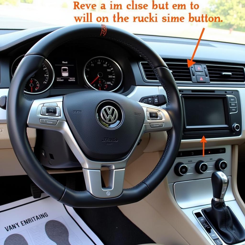 AdBlue Reset Procedure Using the Steering Wheel Controls