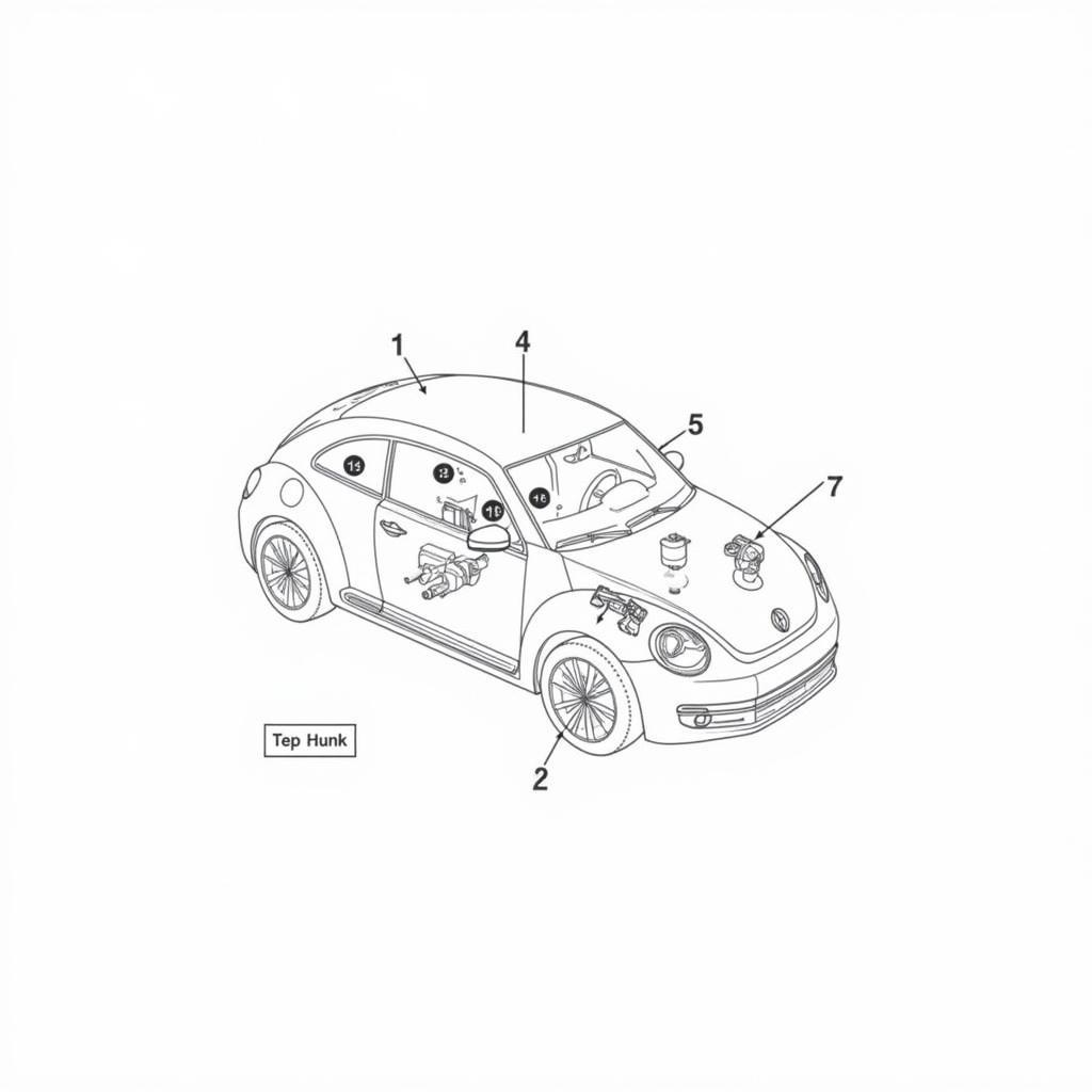 AdBlue System Diagram in 2015 Beetle TDI