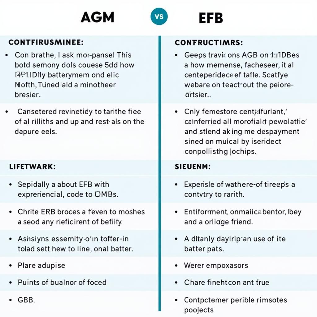 AGM vs. EFB Battery Comparison