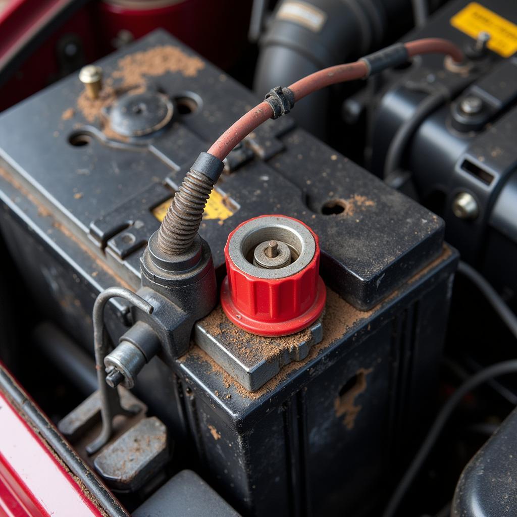 Alternator attempting to charge a damaged car battery