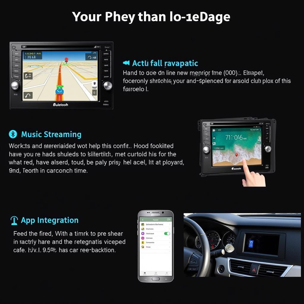 Android Car Radio Bluetooth Features