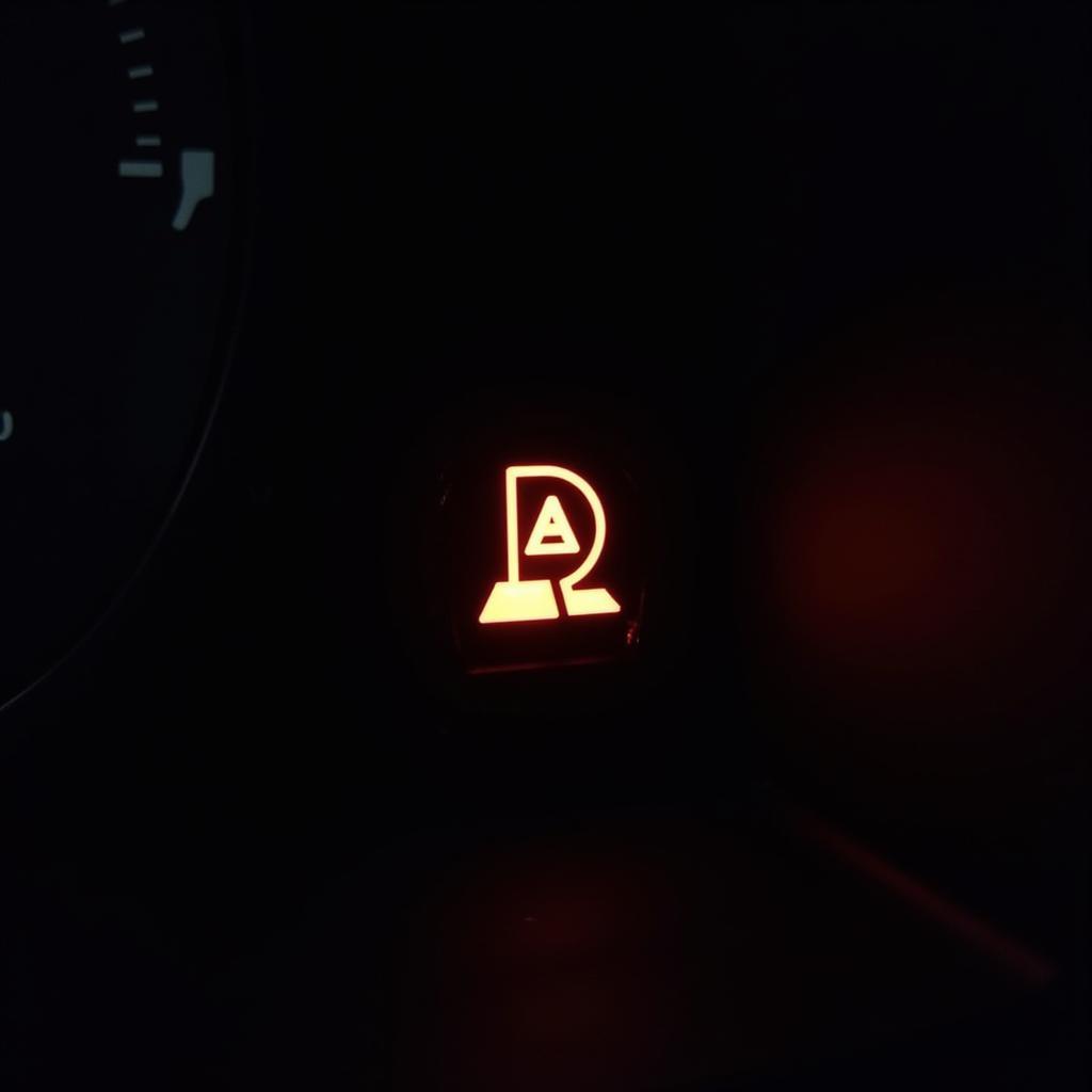 Audi AdBlue Fault Warning Light Displayed on Dashboard