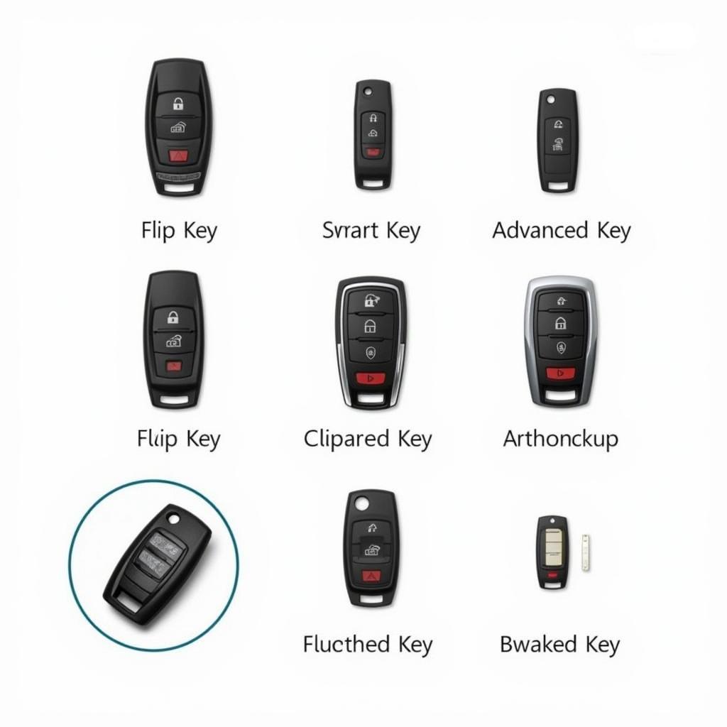 Different Audi Key Fob Types