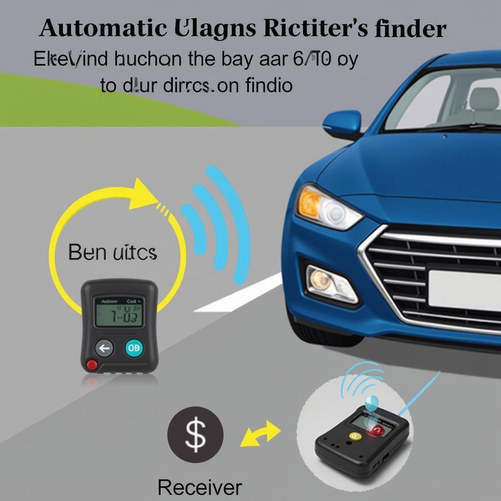 Automatic Direction Finder Key Fob Working