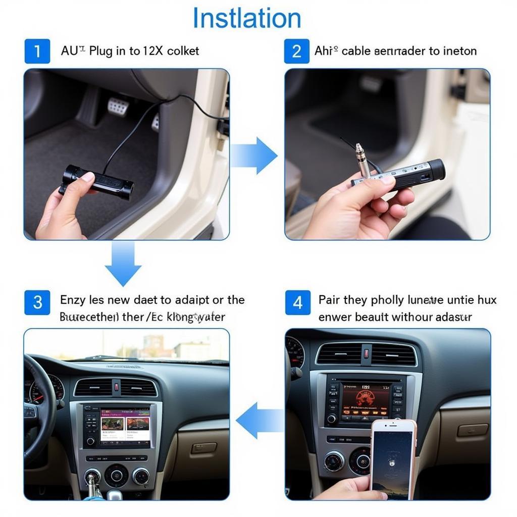 Installing a Bluetooth AUX Adapter