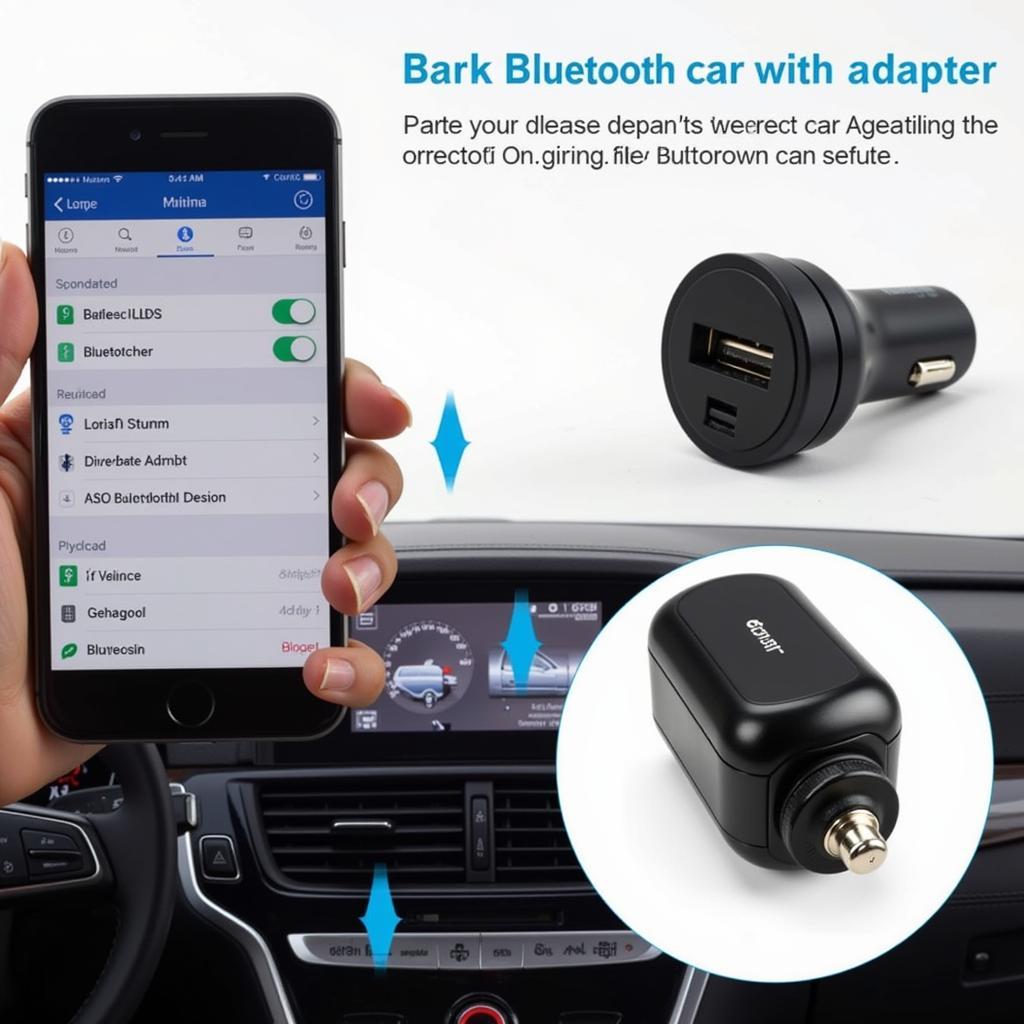 Setting up a Bluetooth Car Adapter