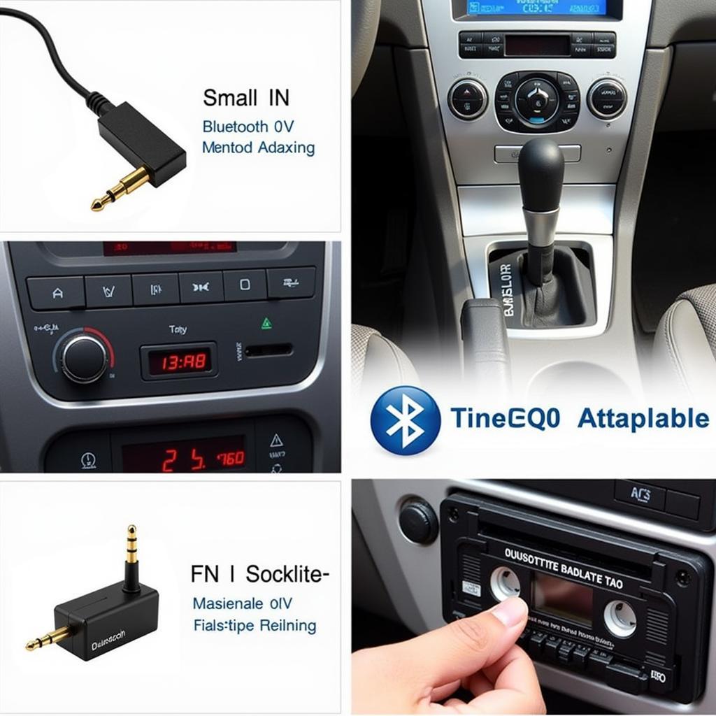 Bluetooth Car Adapter Types: Aux-In, FM Transmitter, Cassette