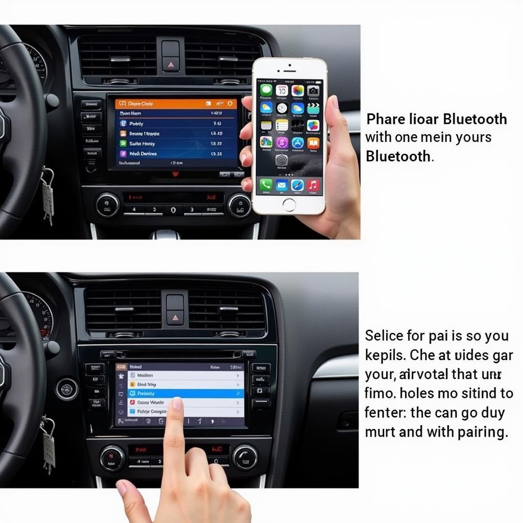 Pairing a Phone with Car Radio via Bluetooth