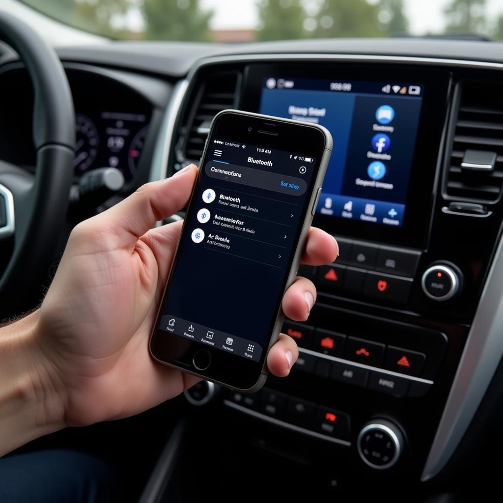 Connecting a Phone to Car Bluetooth