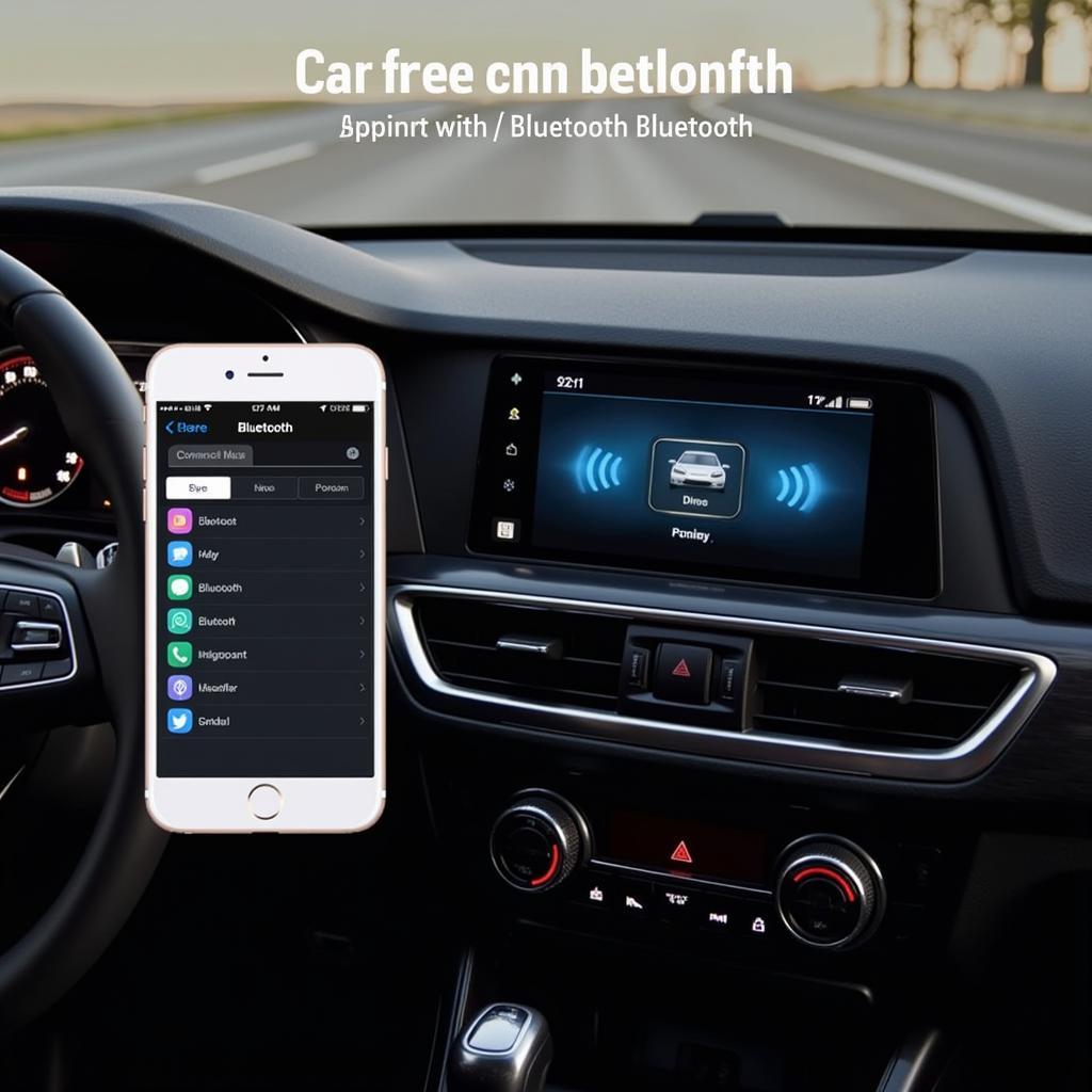 Connecting a Smartphone to Car Radio via Bluetooth