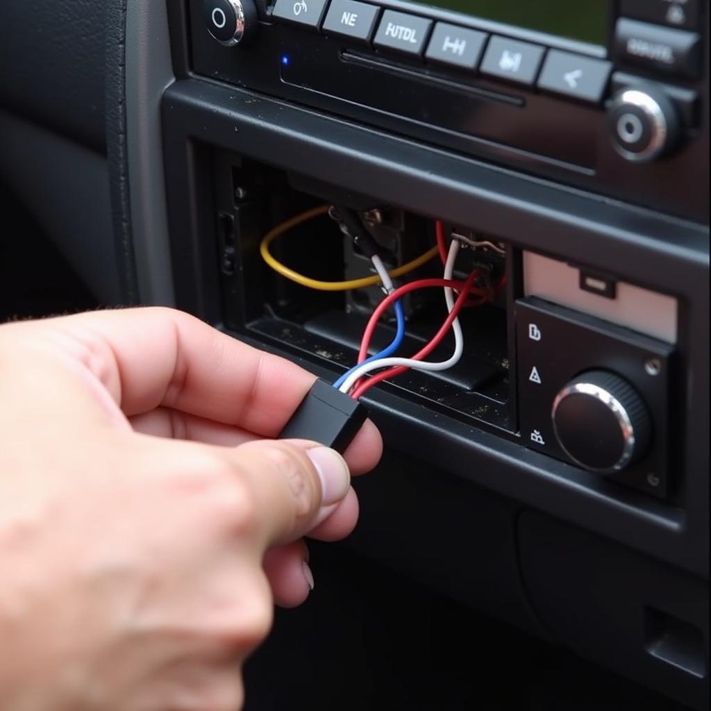 Installing a Bluetooth Car Radio Connector