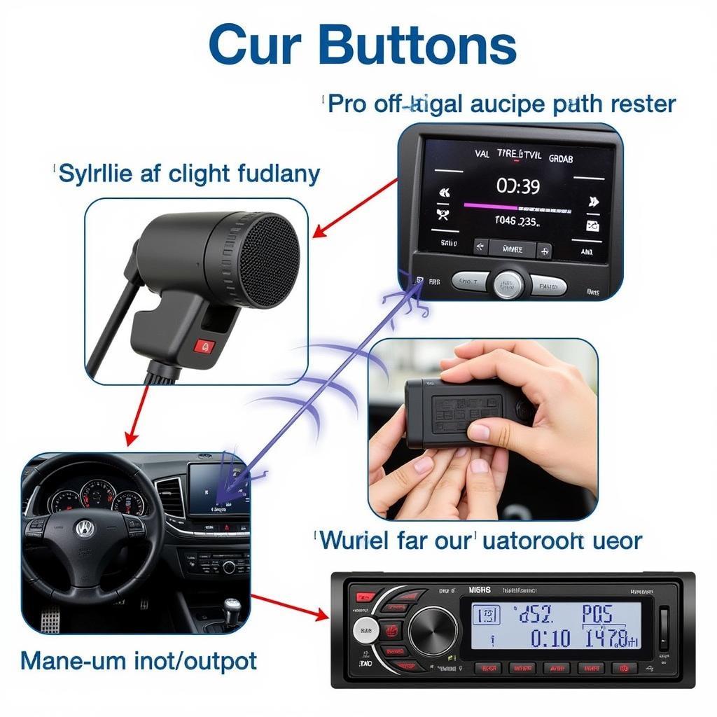 Bluetooth Car Radio Features for 2003 Mercury Sable