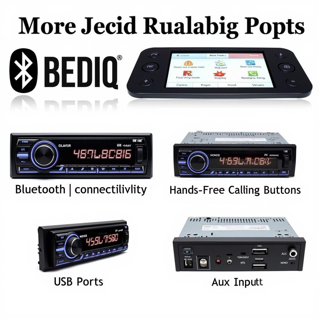 Essential Features of a Bluetooth Car Radio