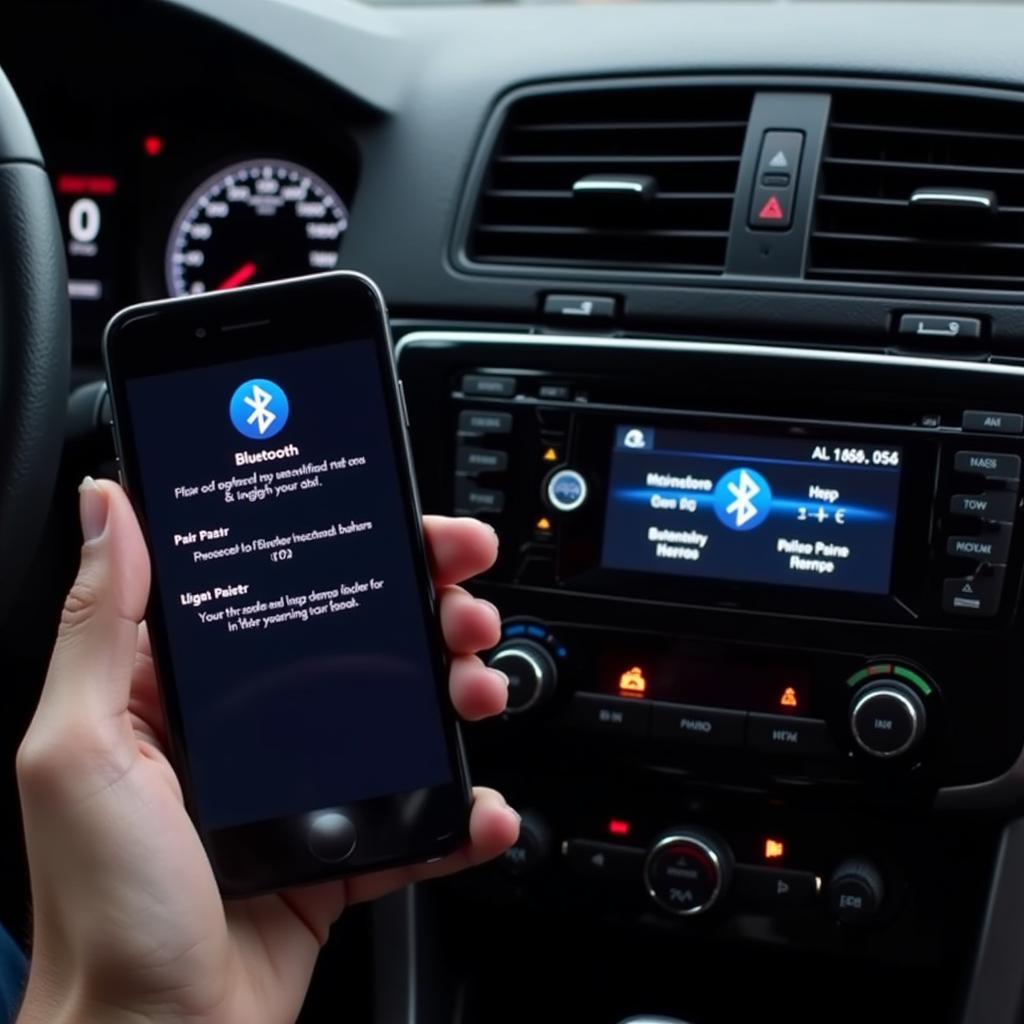 Pairing a Smartphone with a Bluetooth Car Radio