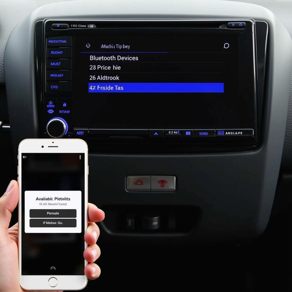 Pairing Bluetooth with Car Radio