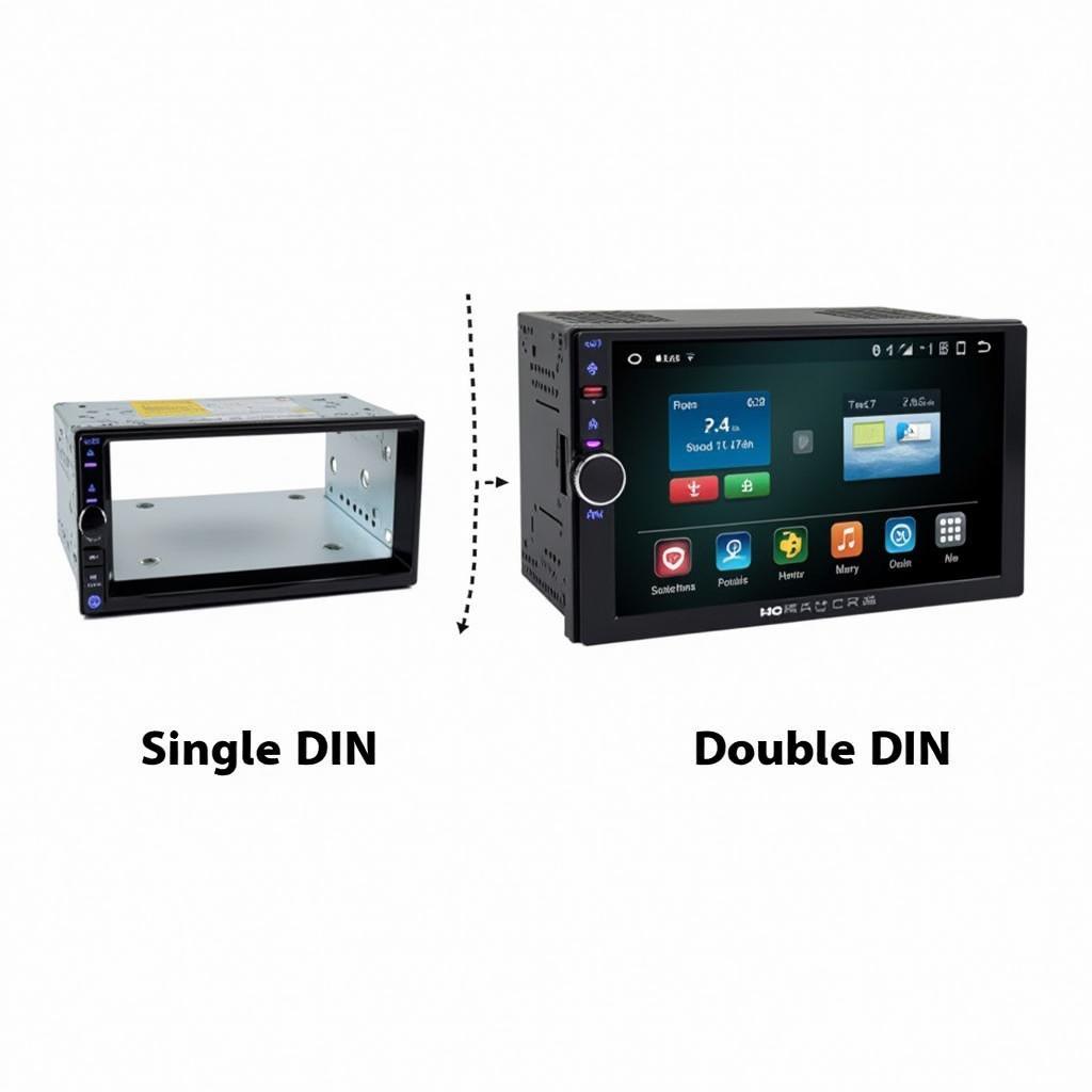 Bluetooth Car Radio Sizes: Single DIN vs. Double DIN