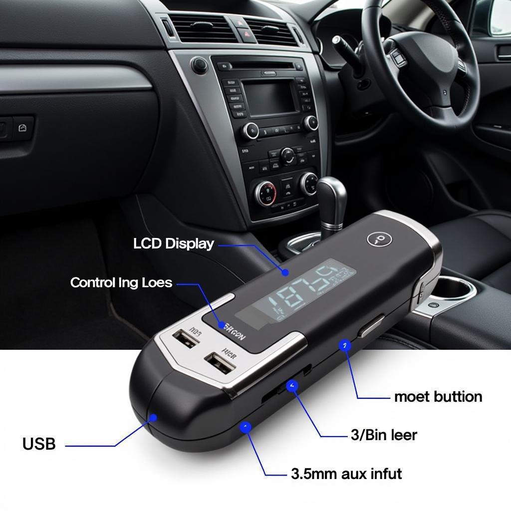 Bluetooth FM Transmitter Features