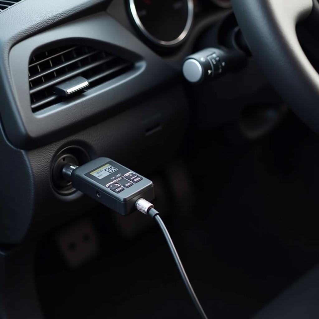 Bluetooth FM Transmitter in Car