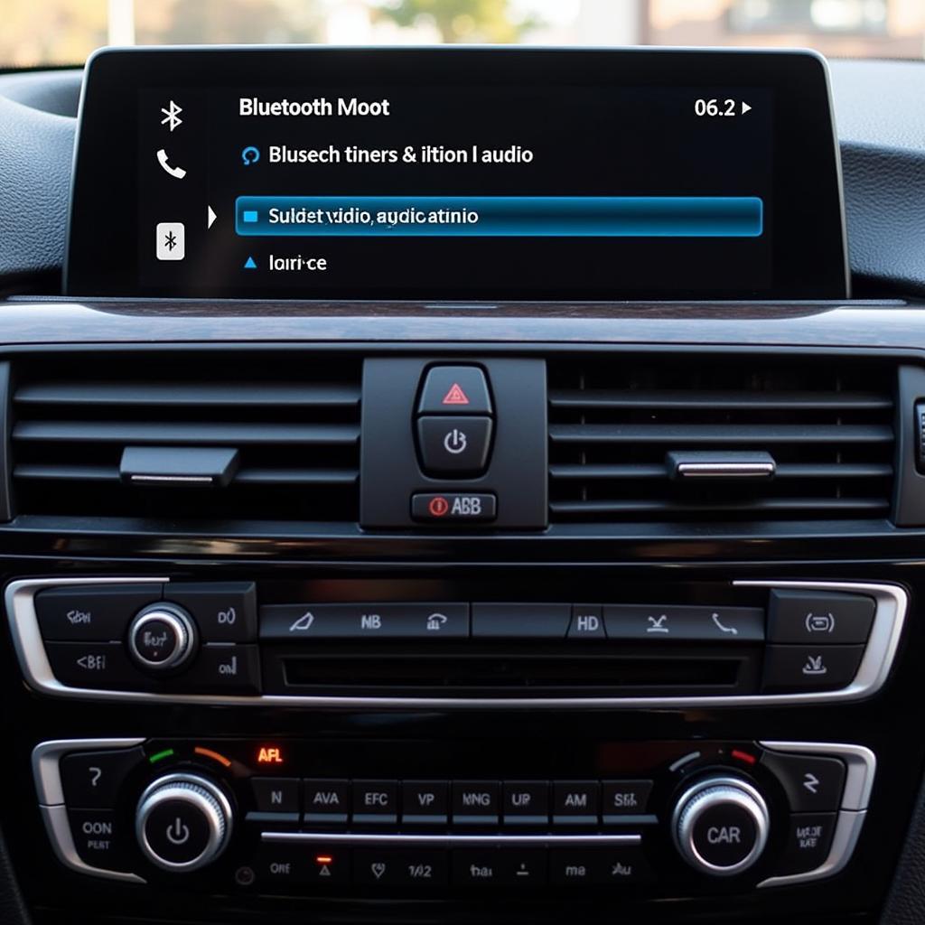 Configuring Bluetooth Audio Settings in BMW 328i