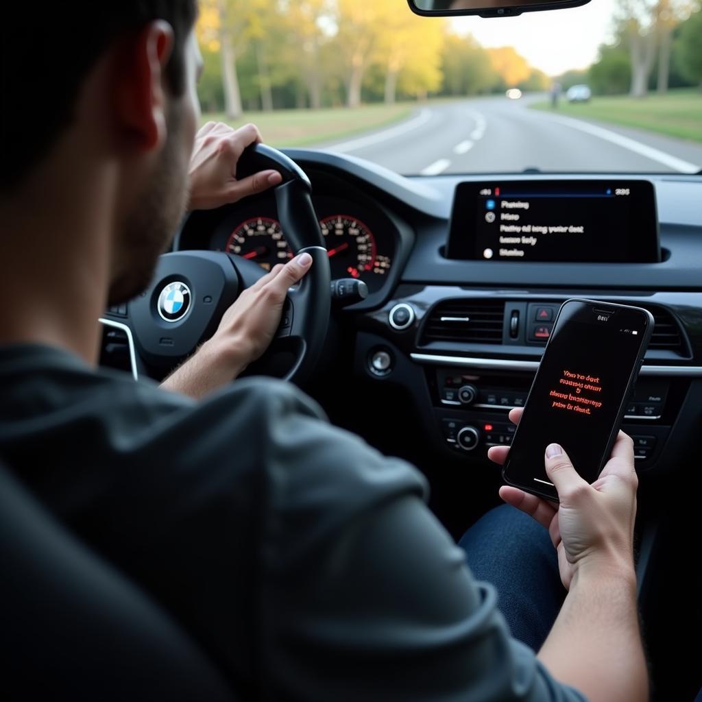 BMW 335i 2007 Bluetooth Audio Pairing Problems