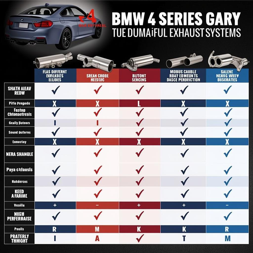 BMW 4 Series Performance Exhaust Options