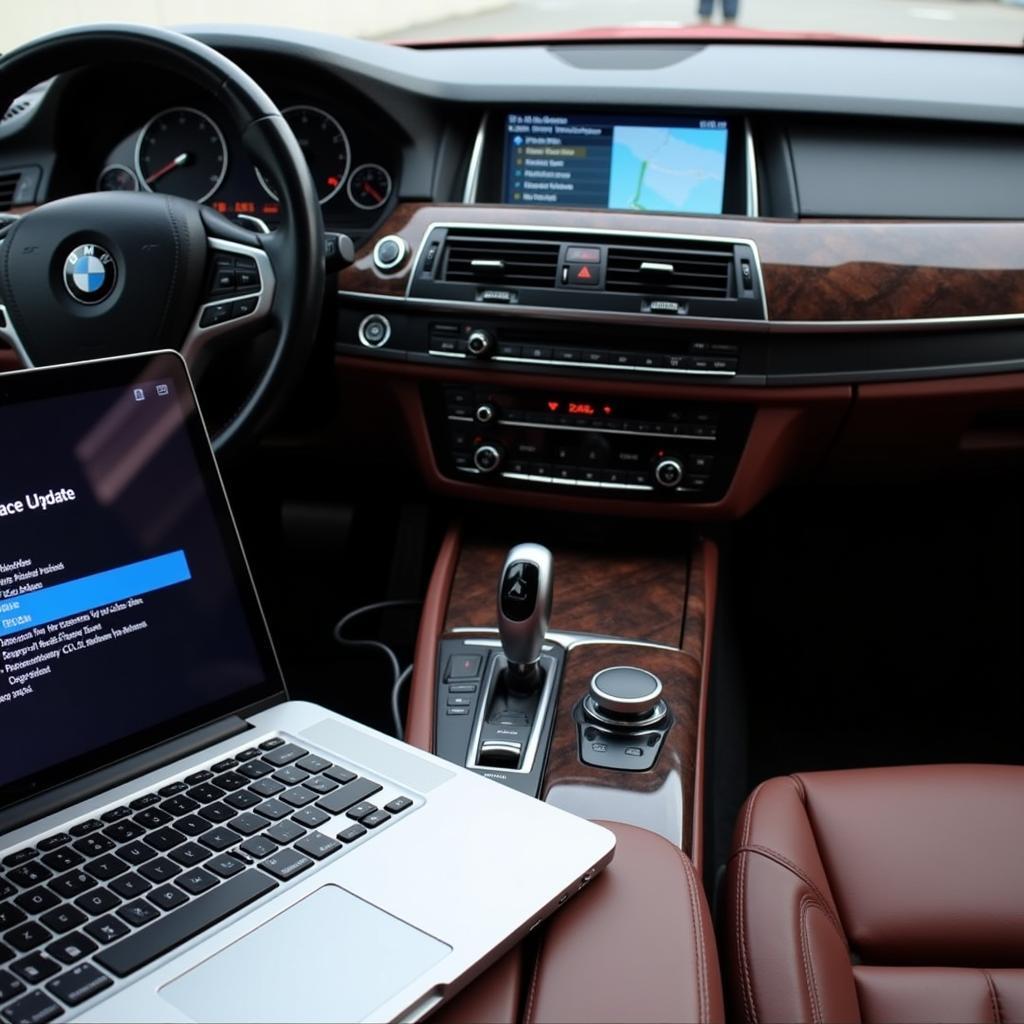 Updating the Software on a BMW 7 Series