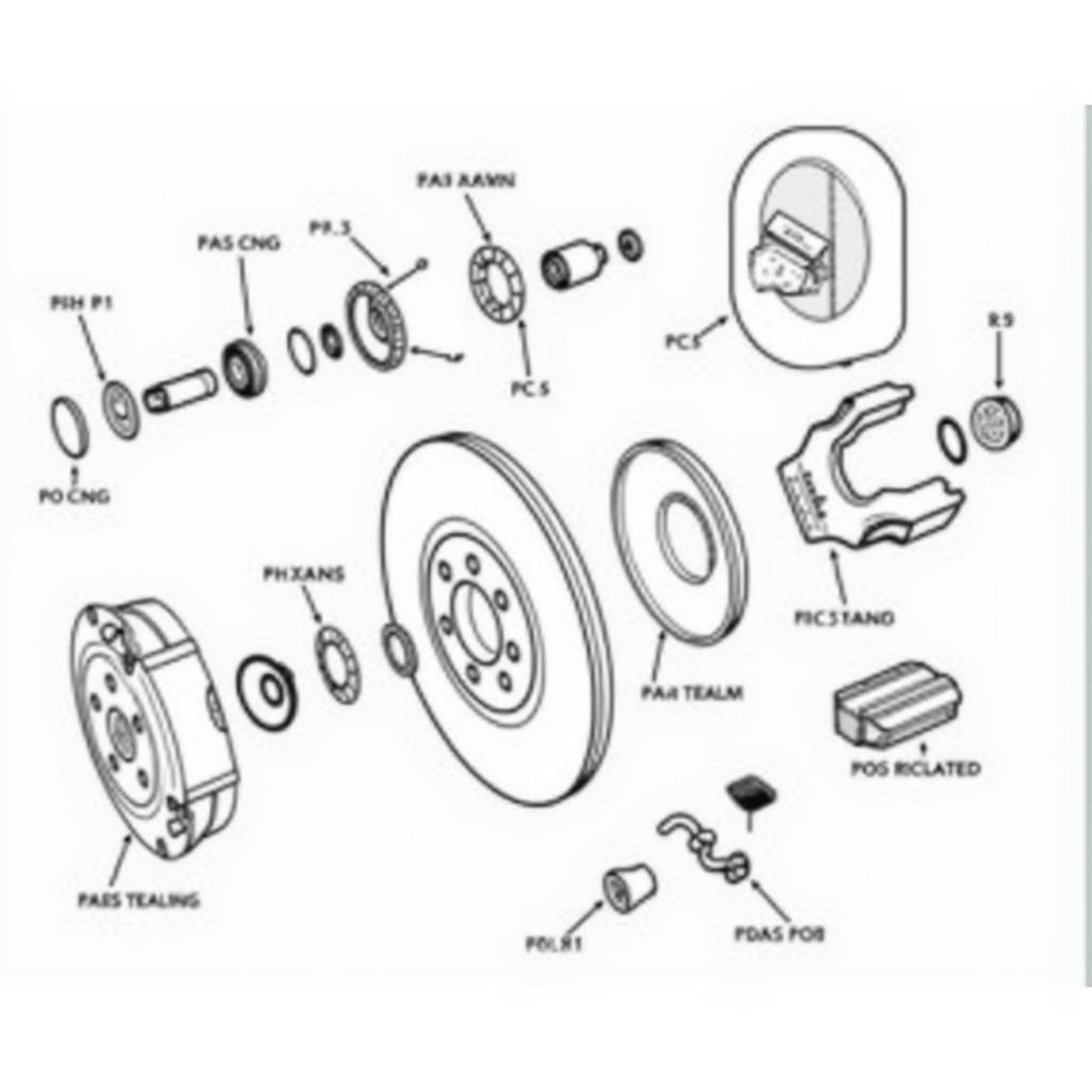 BMW E90 Brake System Components