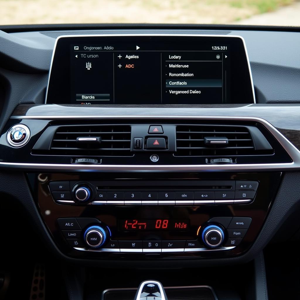 BMW F30 Standard Audio Head Unit