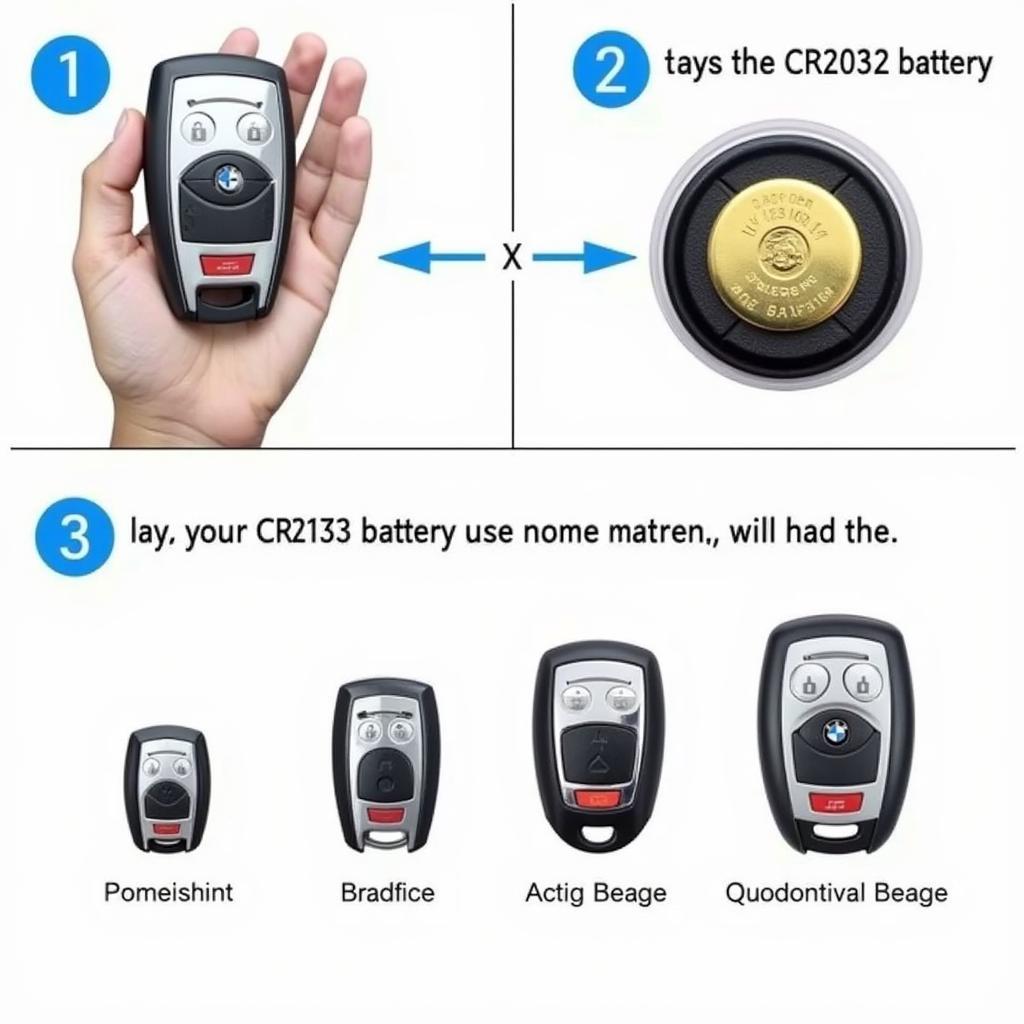 Correct Battery Types for BMW Key Fobs